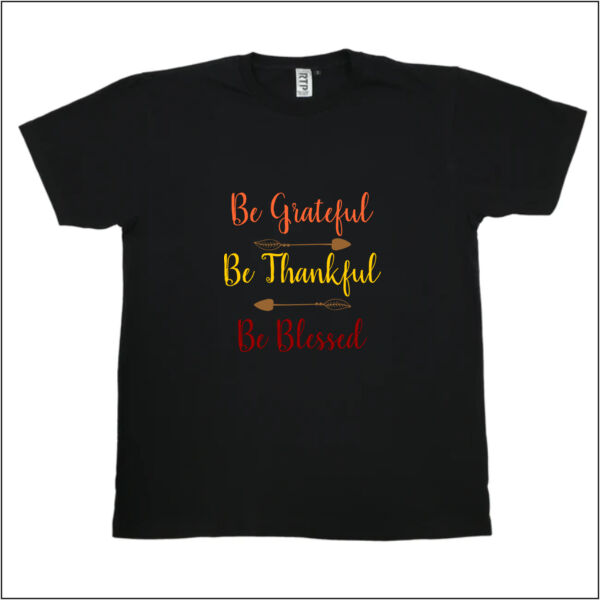 Be grateful, be thankful, be blessed.  Thumbnail