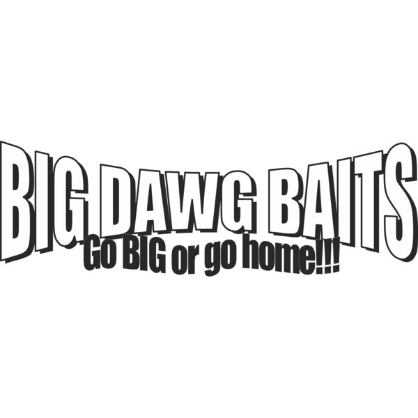 Big Dawg Baits Lettering Only Thumbnail
