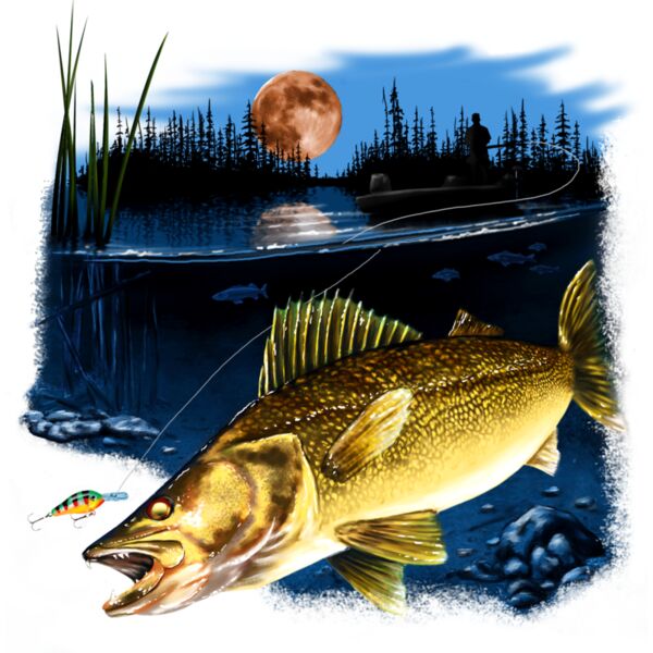 Walleye Scene Thumbnail