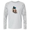 Cayman Performance Camo Colorblock Long Sleeve T-Shirt Thumbnail