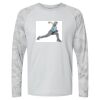 Cayman Performance Camo Colorblock Long Sleeve T-Shirt Thumbnail