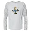 Cayman Performance Camo Colorblock Long Sleeve T-Shirt Thumbnail