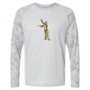 Cayman Performance Camo Colorblock Long Sleeve T-Shirt Thumbnail