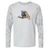 Cayman Performance Camo Colorblock Long Sleeve T-Shirt Thumbnail