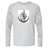 Cayman Performance Camo Colorblock Long Sleeve T-Shirt Thumbnail