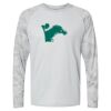 Cayman Performance Camo Colorblock Long Sleeve T-Shirt Thumbnail