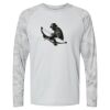 Cayman Performance Camo Colorblock Long Sleeve T-Shirt Thumbnail