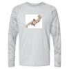 Cayman Performance Camo Colorblock Long Sleeve T-Shirt Thumbnail