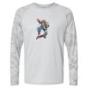 Cayman Performance Camo Colorblock Long Sleeve T-Shirt Thumbnail