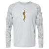 Cayman Performance Camo Colorblock Long Sleeve T-Shirt Thumbnail