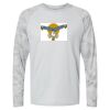 Cayman Performance Camo Colorblock Long Sleeve T-Shirt Thumbnail