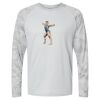Cayman Performance Camo Colorblock Long Sleeve T-Shirt Thumbnail