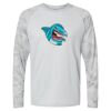 Cayman Performance Camo Colorblock Long Sleeve T-Shirt Thumbnail