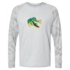 Cayman Performance Camo Colorblock Long Sleeve T-Shirt Thumbnail