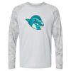 Cayman Performance Camo Colorblock Long Sleeve T-Shirt Thumbnail