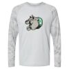 Cayman Performance Camo Colorblock Long Sleeve T-Shirt Thumbnail