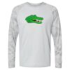 Cayman Performance Camo Colorblock Long Sleeve T-Shirt Thumbnail
