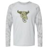 Cayman Performance Camo Colorblock Long Sleeve T-Shirt Thumbnail