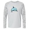 Cayman Performance Camo Colorblock Long Sleeve T-Shirt Thumbnail