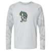 Cayman Performance Camo Colorblock Long Sleeve T-Shirt Thumbnail
