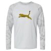 Cayman Performance Camo Colorblock Long Sleeve T-Shirt Thumbnail