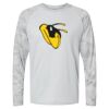 Cayman Performance Camo Colorblock Long Sleeve T-Shirt Thumbnail