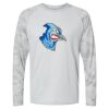 Cayman Performance Camo Colorblock Long Sleeve T-Shirt Thumbnail