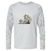 Cayman Performance Camo Colorblock Long Sleeve T-Shirt Thumbnail