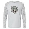 Cayman Performance Camo Colorblock Long Sleeve T-Shirt Thumbnail