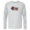 Cayman Performance Camo Colorblock Long Sleeve T-Shirt Thumbnail