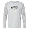 Cayman Performance Camo Colorblock Long Sleeve T-Shirt Thumbnail