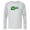 Cayman Performance Camo Colorblock Long Sleeve T-Shirt Thumbnail