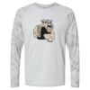 Cayman Performance Camo Colorblock Long Sleeve T-Shirt Thumbnail