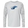 Cayman Performance Camo Colorblock Long Sleeve T-Shirt Thumbnail