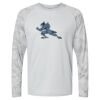 Cayman Performance Camo Colorblock Long Sleeve T-Shirt Thumbnail