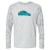 Cayman Performance Camo Colorblock Long Sleeve T-Shirt Thumbnail