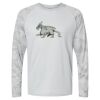 Cayman Performance Camo Colorblock Long Sleeve T-Shirt Thumbnail