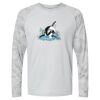 Cayman Performance Camo Colorblock Long Sleeve T-Shirt Thumbnail