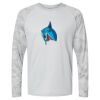 Cayman Performance Camo Colorblock Long Sleeve T-Shirt Thumbnail