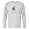 Cayman Performance Camo Colorblock Long Sleeve T-Shirt Thumbnail