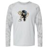 Cayman Performance Camo Colorblock Long Sleeve T-Shirt Thumbnail