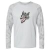 Cayman Performance Camo Colorblock Long Sleeve T-Shirt Thumbnail