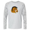 Cayman Performance Camo Colorblock Long Sleeve T-Shirt Thumbnail