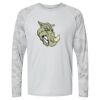 Cayman Performance Camo Colorblock Long Sleeve T-Shirt Thumbnail