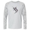 Cayman Performance Camo Colorblock Long Sleeve T-Shirt Thumbnail
