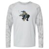 Cayman Performance Camo Colorblock Long Sleeve T-Shirt Thumbnail
