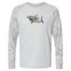 Cayman Performance Camo Colorblock Long Sleeve T-Shirt Thumbnail