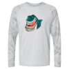 Cayman Performance Camo Colorblock Long Sleeve T-Shirt Thumbnail