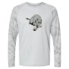 Cayman Performance Camo Colorblock Long Sleeve T-Shirt Thumbnail