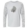 Cayman Performance Camo Colorblock Long Sleeve T-Shirt Thumbnail